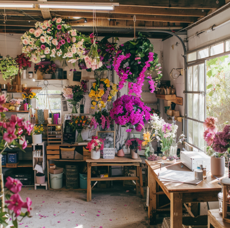 How to Build Your Flower Business from Home with Faux Bougainvillea and Social Media